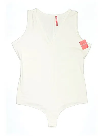 Pre-owned Spanx Bodysuit In Ivory