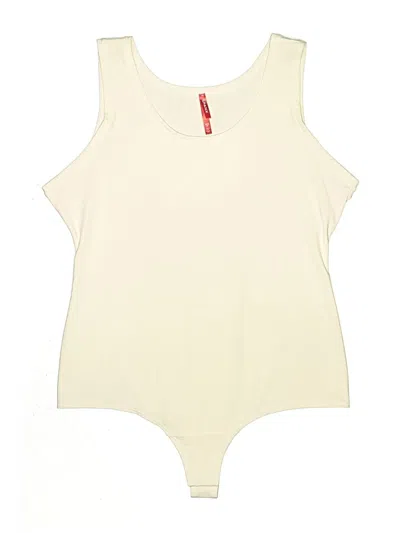 Pre-owned Spanx Bodysuit In Ivory