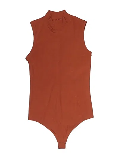 Pre-owned Spanx Bodysuit In Orange