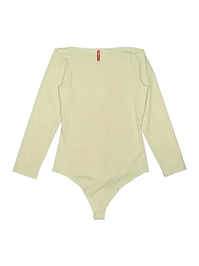 Pre-owned Spanx Bodysuit In White