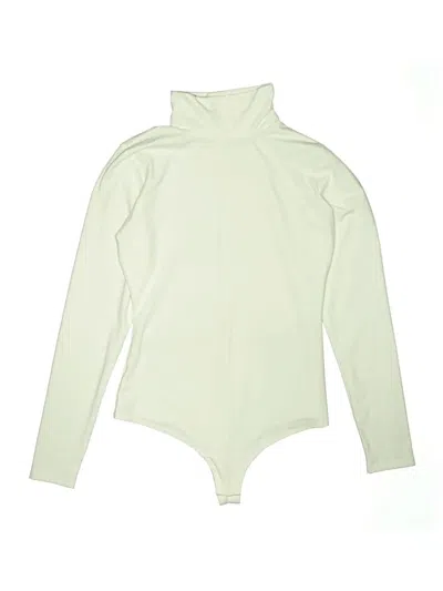 Pre-owned Spanx Bodysuit In White