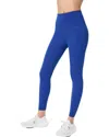 Spanx Booty Boost 7/8 Leggings In Cerulean Blue In Multi