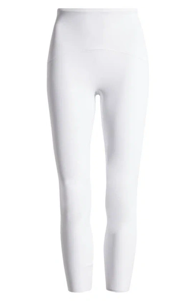 Spanx Booty Boost® 7/8 Leggings With No Show Coverage In Vivid White