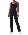 Spanx Booty Boost Jumpsuit In Very Black