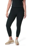 Spanx Booty Boost Side Pocket 7/8 Leggings In Essex Green
