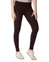 Spanx Booty Boost Side Pocket 7/8 Leggings In Truffle Brown