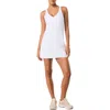 Spanx ® Booty Boost® V-neck Dress In White