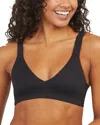 Spanx Smooth Bra-llelujah! Unlined Bralette Very Black In Very Black