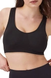 Spanx ® Breast Of Both Worlds® Reversible Comfort Bra In Very Black/barely