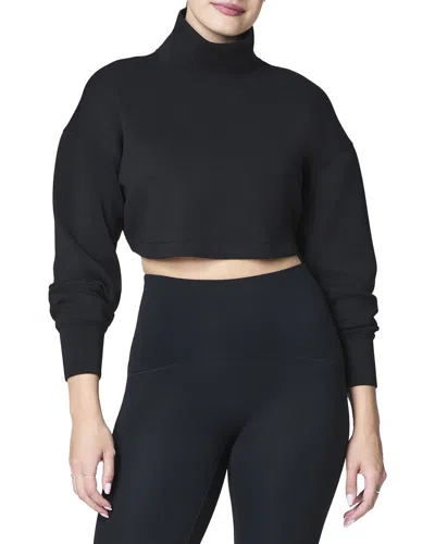 Spanx Brushed Ae Bolero In Black