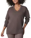 Spanx Brushed Ae Tunic In Brown