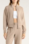 Spanx Airessentials Brushed Jacket In Gray