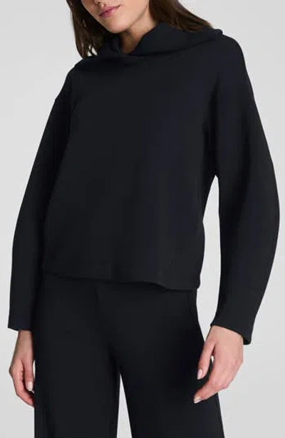 Spanx ® Brushed Hoodie In Very Black