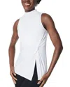 Spanx Butter Twist-waist Top In White