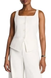 Spanx ® Cotton Blend Vest In White