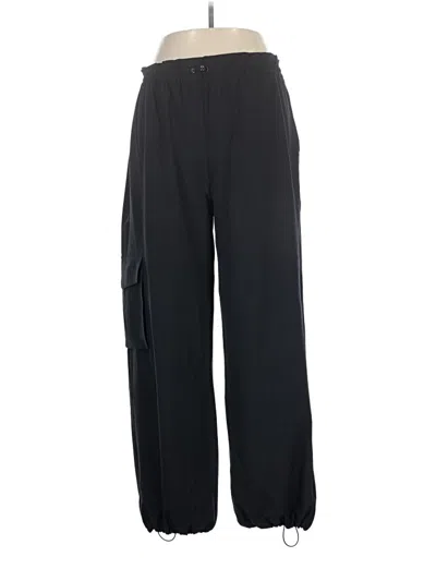 Pre-owned Spanx Cargo Pants In Black