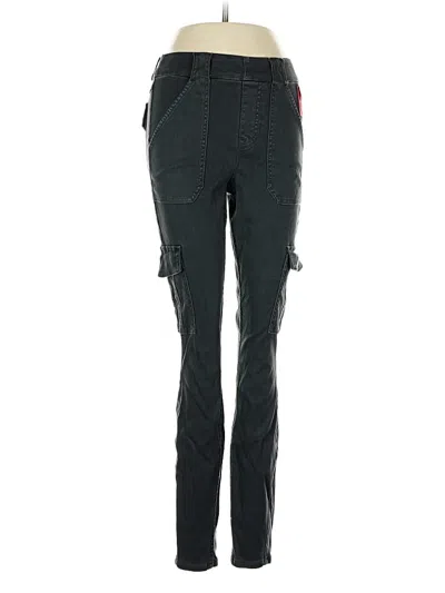 Pre-owned Spanx Cargo Pants In Black