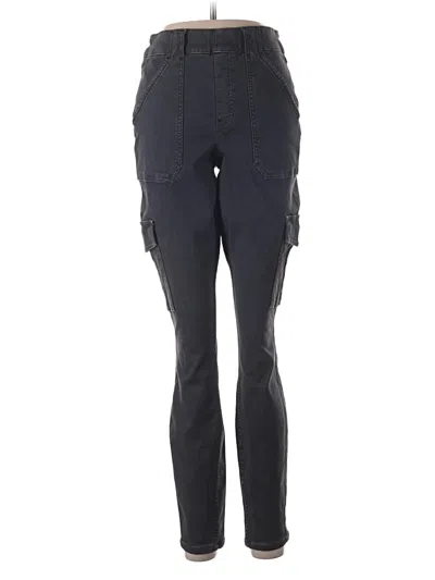 Pre-owned Spanx Cargo Pants In Black