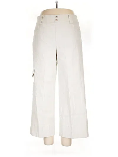 Pre-owned Spanx Cargo Pants In Brown