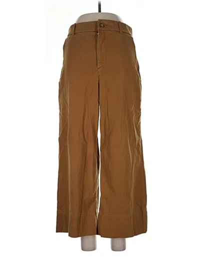 Pre-owned Spanx Cargo Pants In Brown