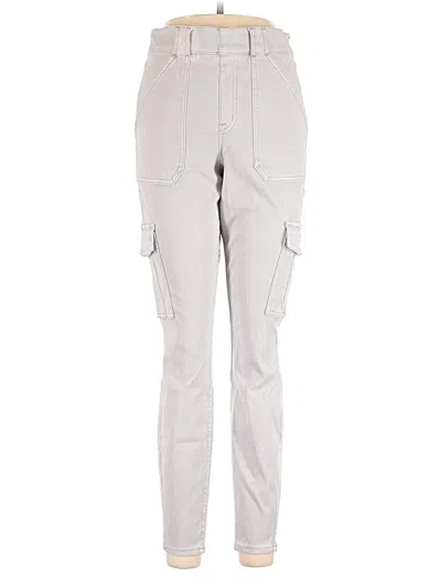 Pre-owned Spanx Cargo Pants In Gray