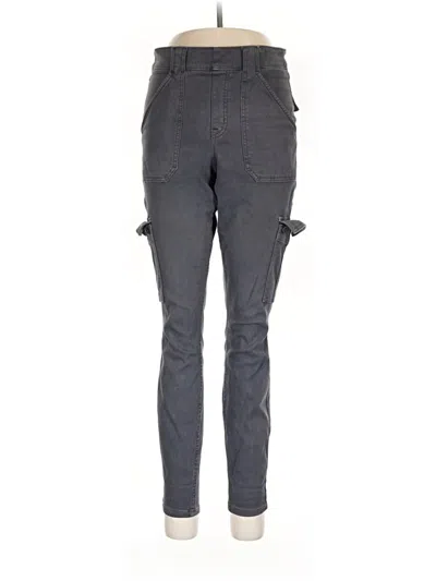 Pre-owned Spanx Cargo Pants In Gray