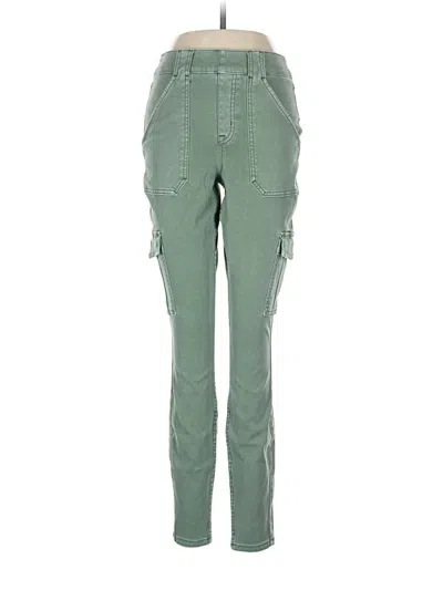 Pre-owned Spanx Cargo Pants In Green