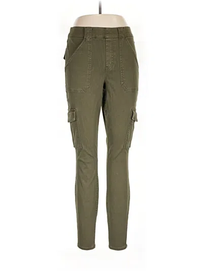 Pre-owned Spanx Cargo Pants In Green