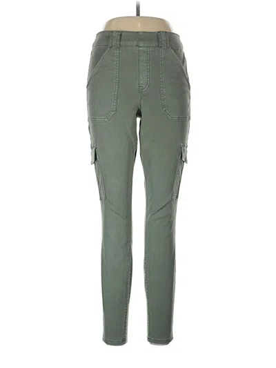 Pre-owned Spanx Cargo Pants In Green