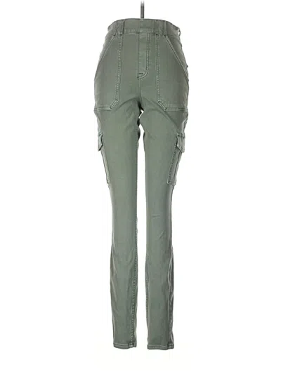 Pre-owned Spanx Cargo Pants In Green