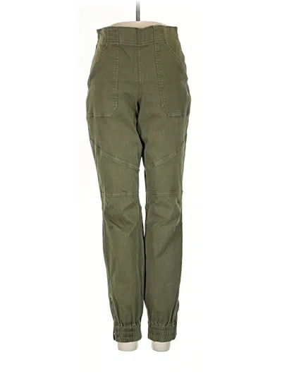 Pre-owned Spanx Cargo Pants In Green