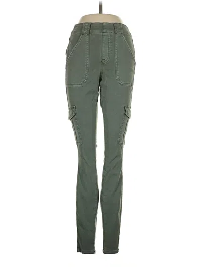 Pre-owned Spanx Cargo Pants In Green