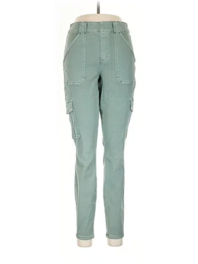 Pre-owned Spanx Cargo Pants In Green