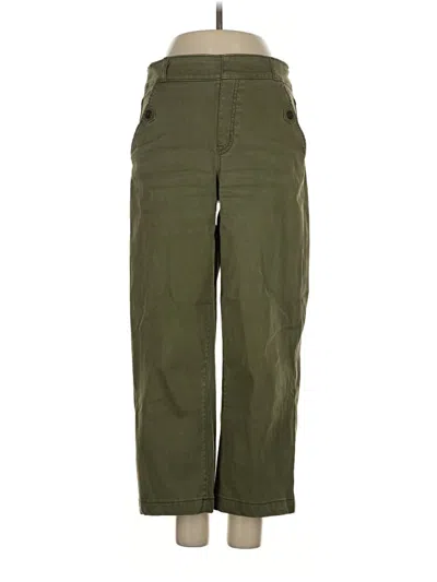 Pre-owned Spanx Cargo Pants In Green