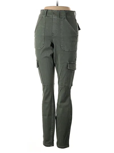 Pre-owned Spanx Cargo Pants In Green