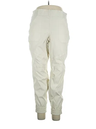 Pre-owned Spanx Cargo Pants In Ivory