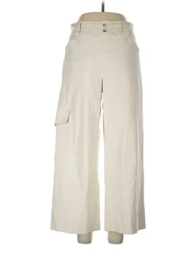 Pre-owned Spanx Cargo Pants In Ivory