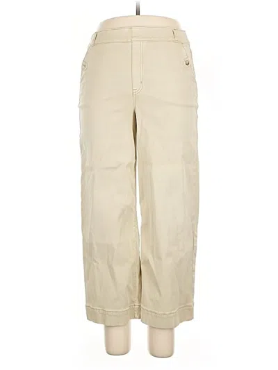 Pre-owned Spanx Cargo Pants In Tan