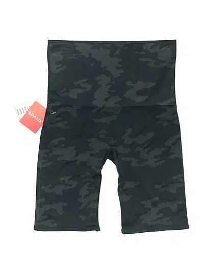 Spanx Look At Me Now Bike Short In Black In Blue