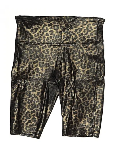 Pre-owned Spanx Cargo Shorts In Gold