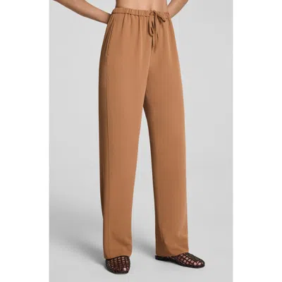 Spanx ® Carryon Pull-on Straight Leg Pants In Brown
