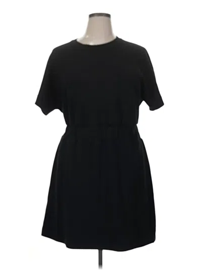 Pre-owned Spanx Casual Dress In Black