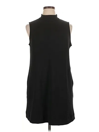 Pre-owned Spanx Casual Dress In Black