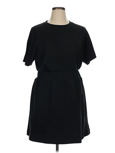 Pre-owned Spanx Casual Dress In Black