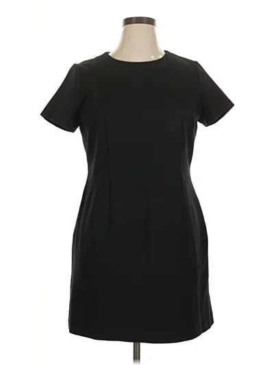 Pre-owned Spanx Casual Dress In Black