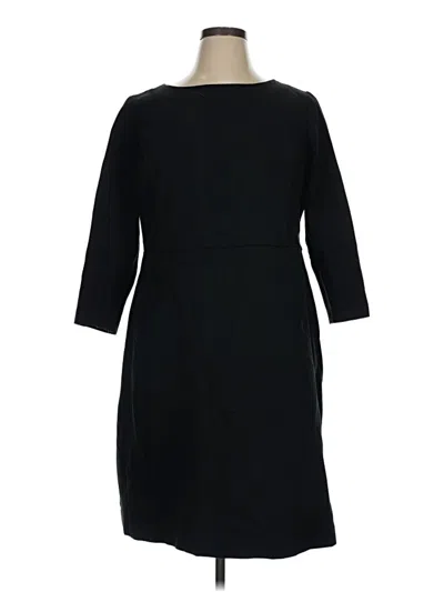 Pre-owned Spanx Casual Dress In Black