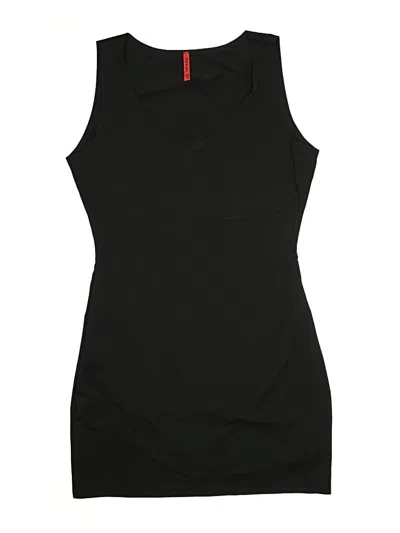 Pre-owned Spanx Casual Dress In Black