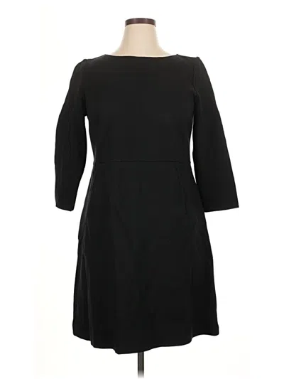 Pre-owned Spanx Casual Dress In Black