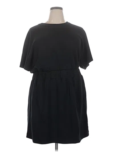 Pre-owned Spanx Casual Dress In Black