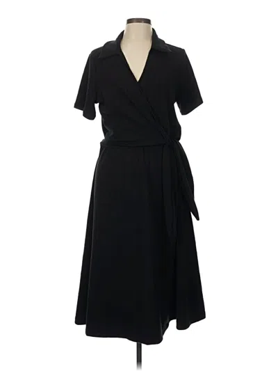 Pre-owned Spanx Casual Dress In Black